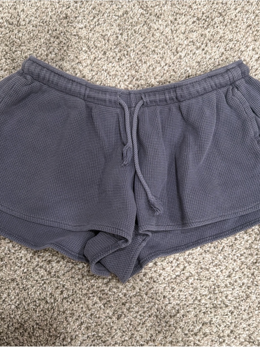 Brandy Waffle-Knit Drawstring Women’s Shorts